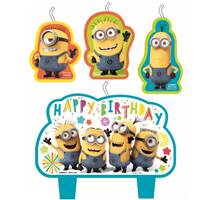 Despicable Me Birthday Candle Set