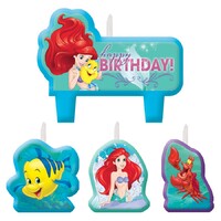 The Little Mermaid Ariel Dream Big Birthday Candle Set