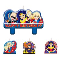 DC Superhero Girls Birthday Candle Set