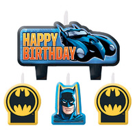 Batman Birthday Candle Set
