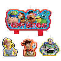 Toy Story 4 Happy Birthday Candle Set
