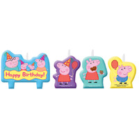 Peppa Pig Birthday Candle Set