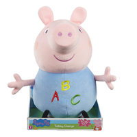 Peppa Pig ABC Talking George Plush 35cm