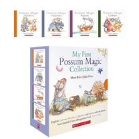 Possum Magic 4 Board Book Boxed Set by Mem Fox and Julie Vivas