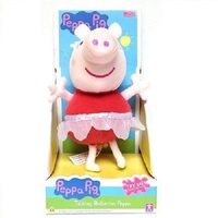 Peppa Pig Talking Ballerina Plush 19cm