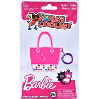 World's Coolest Barbie - Pink Note Tote 