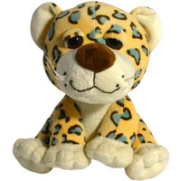  Cheetah Sitting Plush Toy 18cm