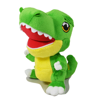 Dino Mights T-Rex Plush Toy 15cm Green