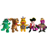 The Wiggles Wiggly Friends Soft Toys 5 Pack