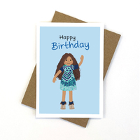 ABC Kids Play School Kiya Birthday Birthday Card 11cm x 15cm