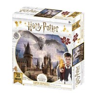 Harry Potter Hogwarts And Hedwig - Super 3D 300pc