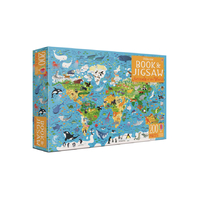 Animals of the World Book and Jigsaw 200 Piece