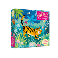 Usborne Book and Jigsaw: The Jungle Set of 3 Puzzles