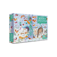 Usborne Book and Jigsaw: In the Forest 100 Pieces