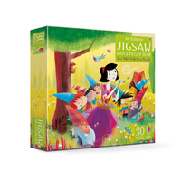 Usborne Book and Jigsaw: Snow White & the Seven Dwarfs 30 Pieces