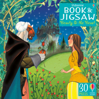 Usborne Book And Jigsaw: Beauty And The Beast 30 Piece