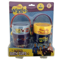 The Wiggles Stacking Bath Cups