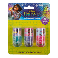 Encanto Glitter Nail Polish 3 Pack