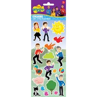 Wiggles Puffy Stickers 3 Pack 