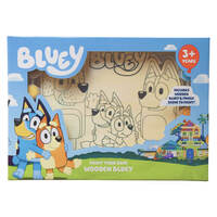 Paint Your Own Wooden Bluey Family