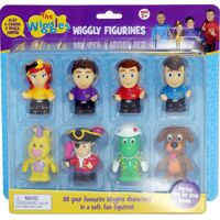 The Wiggles Wiggly Figurines 8 Pack