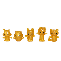 Ooshies - Gabby's Dollhouse 5 Pack - Gold Rush