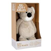 Resoftables Kiki the Koala Medium Plush Toy 32cm Grey