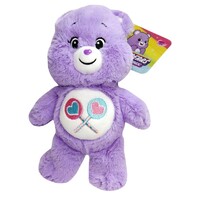 Care Bears Share Bear Unlock the Magic Plush Toy 20cm Purple