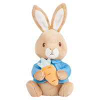 Peter Rabbit Holding Carrot Plush Toy - 34cm