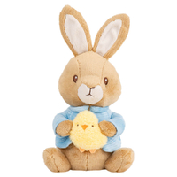 Peter Rabbit Holding Chick Plush Toy - 34cm