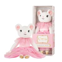 Claris the Chicest Mouse in Paris Plush 30cm - Parfait Pink