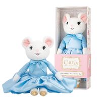 Claris the Chicest Mouse in Paris Plush 30cm - Tres Belle Blue