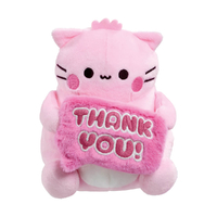 Pembe the Pink Cat - Thank You Plush 17cm
