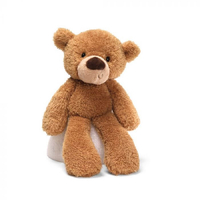 Gund Fuzzy 38cm Plush Bear - Beige