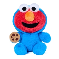 Elmo X Cookie Monster Buddy-Up Plush 30cm