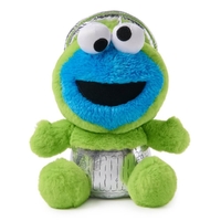 Cookie Monster X Oscar the Grouch Buddy-Up Plush 28cm