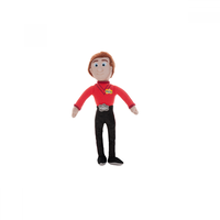 The Wiggles Simon Mini Plush Toy 20cm Red