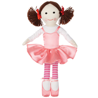 ABC Kids Play School Jemima Ballerina Plush Cuddle Doll 32cm