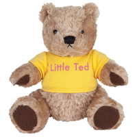 ABC Kids Play School Little Ted Beanie Soft Toy 10cm
