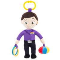 The Little Wiggles Lachy Soft Activity Toy Purple