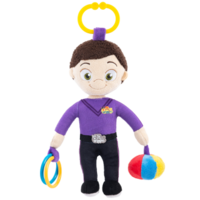 The Little Wiggles Lachy Soft Activity Toy Purple