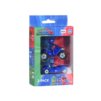 PJ Masks Diecast Metal Vehicles Cat Boy 2 Pack Blue