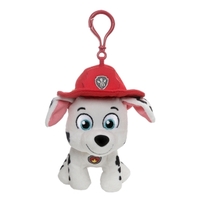 Paw Patrol Marshall Backpack Clip Soft Toy 13cm