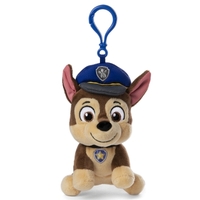 Paw Patrol Chase Backpack Clip Soft Toy 13cm