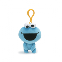 Sesame Street Cookie Monster Emoji Backpack Clip 12cm