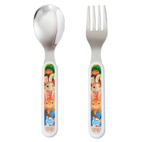 Peter Rabbit Animated Stainless Steel Cutlery Set