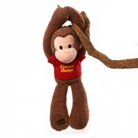 Curious George Take Along Touch & Close Soft Toy 45cm