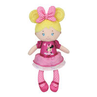 Disney Baby Blonde Minnie Mouse Touch and Feel Doll 30cm