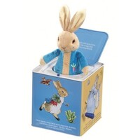 Beatrix Potter Peter Rabbit Musical Jack in the Box Toy 15cm