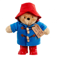 Paddington Bear with Boots & Jacket Medium Plush Toy 22cm